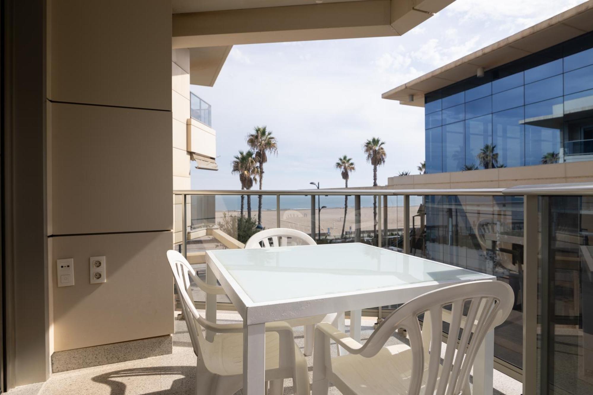 Fivestepstosea - Beach Apartment Valencia Exterior foto